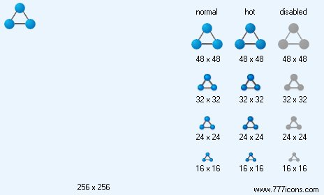 Network Structure Icon Images