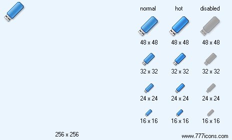 USB Flash Drive Icon Images