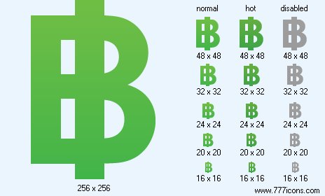 Baht Icon Images