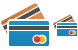 Banking cards icons
