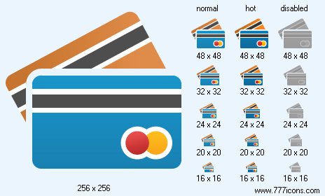 Banking Cards Icon Images