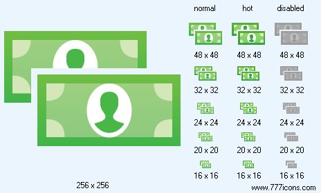 Banknotes Icon Images