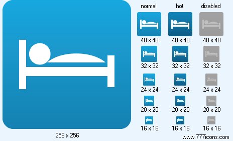 Bed Icon Images