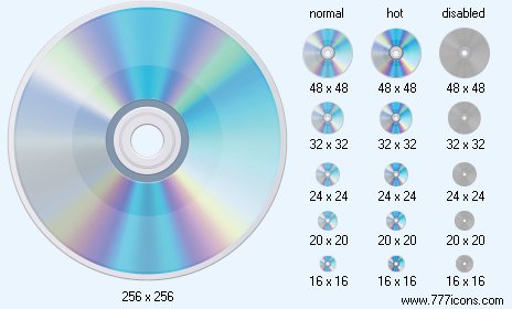 CD Disk Icon Images