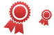 Certificate seal icons