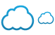 Cloud frame icons