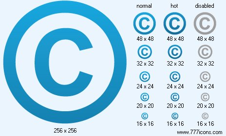 Copyright Icon Images