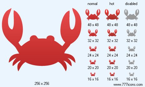 Crab Icon Images