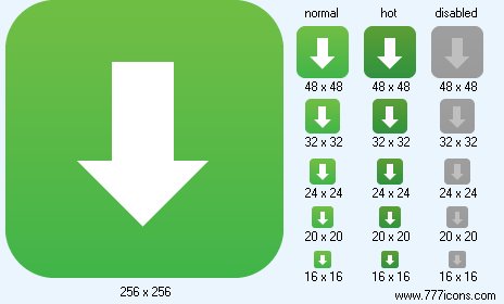 Download Button Icon Images