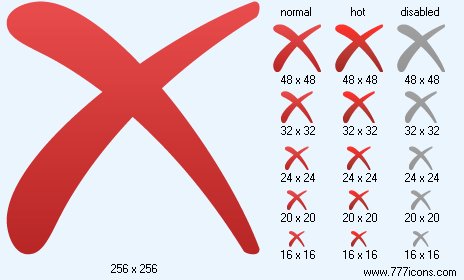 Erase Icon Images