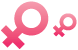 Female symbol icons