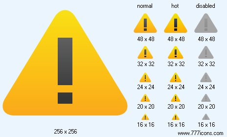 General Danger Icon Images