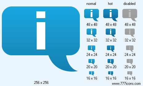 Information Message Icon Images