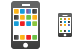 Mobile phone icons