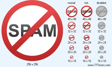 No Spam Icon Images