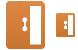 Open door icons