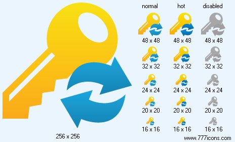 Refresh Key Icon Images