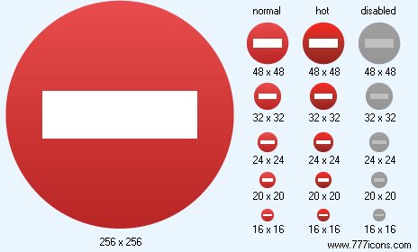 Restricted Icon Images