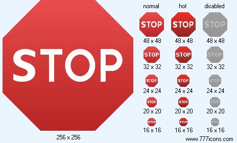 Stop Icon Images