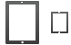 Tablet icons