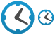 Time icons