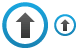 Upload symbol icons