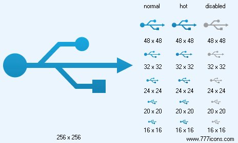 USB Connection Icon Images