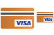 Visa card icons