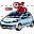 Automobile loan interest payment icon