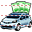 Automobile loan icon