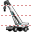 Crane truck icon