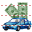 Rent a car icon