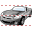 Silver car icon