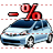 Automobile loan interest payment icon