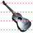 Black guitar icon