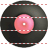 Music disk icon