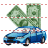 Rent a car icon