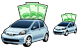 Automobile loan icons