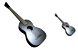 Black guitar icons
