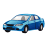 Blue Car icon