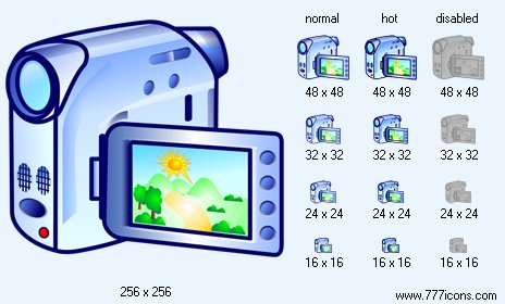 Camcorder Icon Images