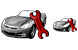 Car repair icons