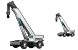 Crane truck icons