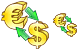 Currency exchange icons