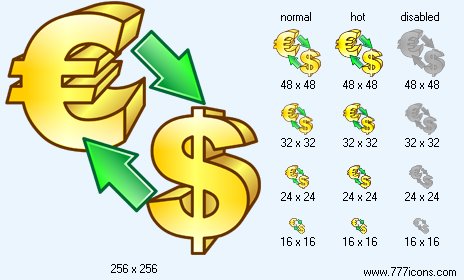 currency icon. Currency Exchange Icon Images