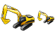 Excavator icons