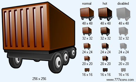 Freight Car Icon Images