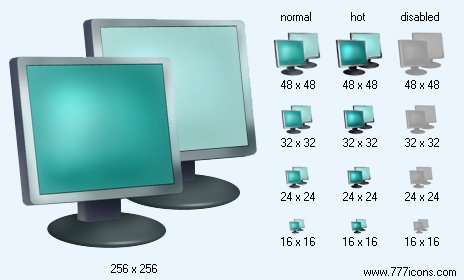 Monitors Icon Images