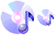 Music CD icons
