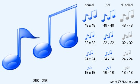 Music Notes Icon Images
